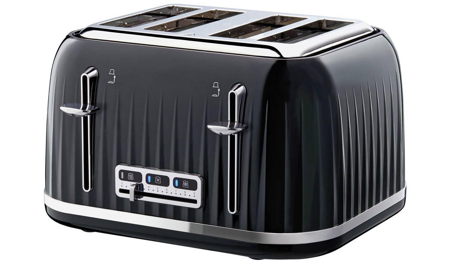 Breville VTT476 Impressions 4 Slice Toaster - Black